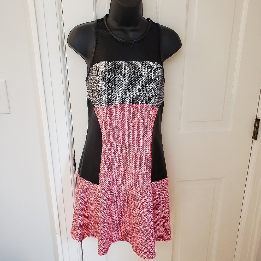 Sachin + Babi multi media dress